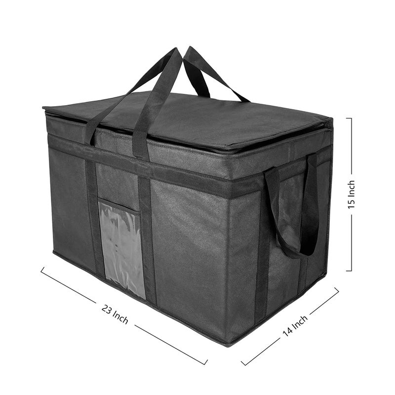 Haimenlite XXX-Large Insulated Collapsible Cooler Bags with Zipper Closure,Reusable Grocery Shopping Bags Keep Food Hot or Cold - Image 5